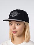 Бейсболка AMERICAN NEEDLE арт. 21006A-LAK Los Angeles Kings 400 Series NHL (черный / светло-серый)